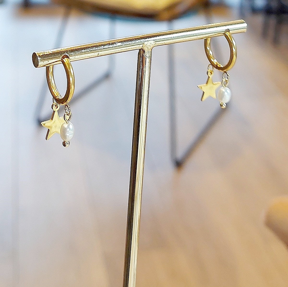 Boucles ALISSA perle d'eau douce