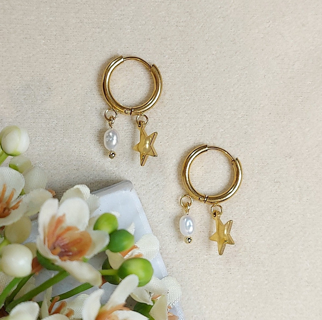 Boucles ALISSA perle d'eau douce