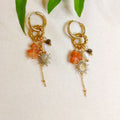Boucles d'oreilles ANAÉE Cornaline