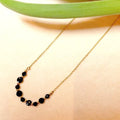 Collier PRESLIE Agate noire