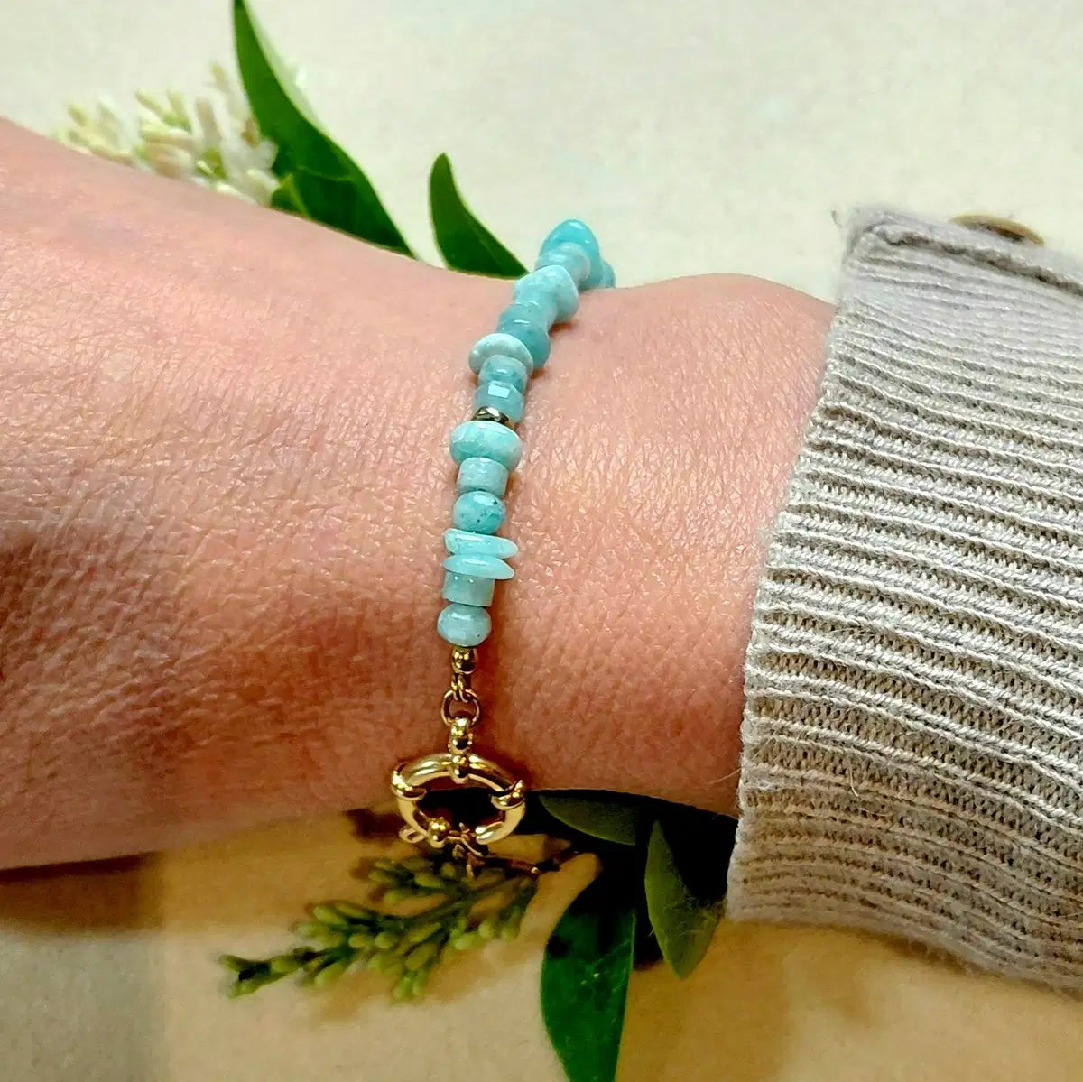 Bracelet DOUNIA Amazonite