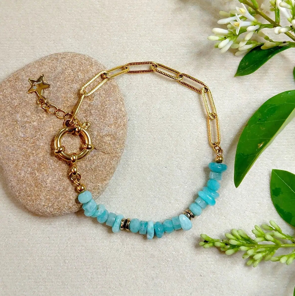 Bracelet DOUNIA Amazonite