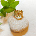 Bague Ikita réglable filigranée