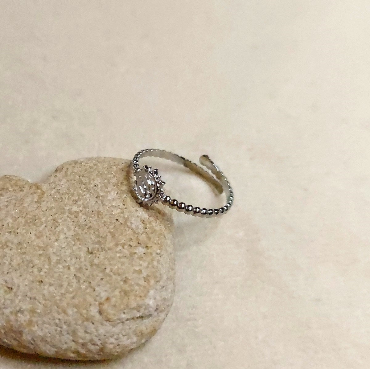 Bague réglable soleil