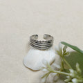 Bague réglable effet 5 anneaux