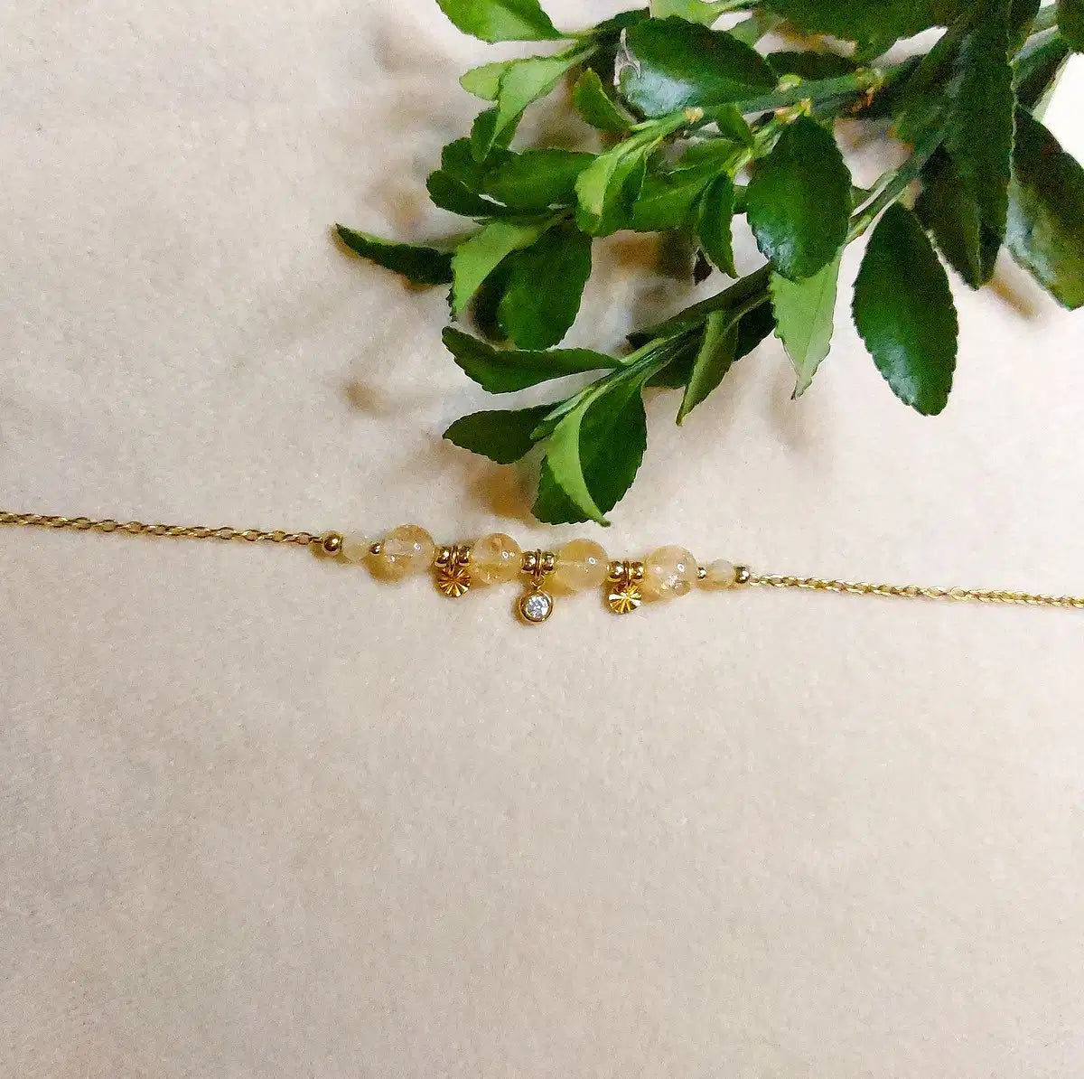 Bracelet LYNETTE Citrine