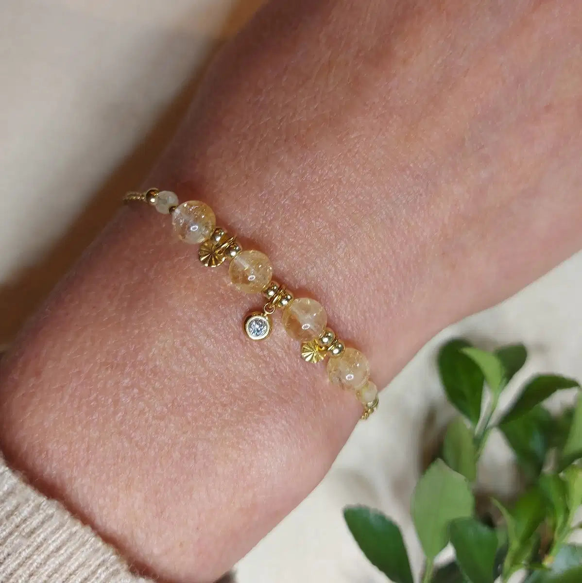 Bracelet LYNETTE Citrine