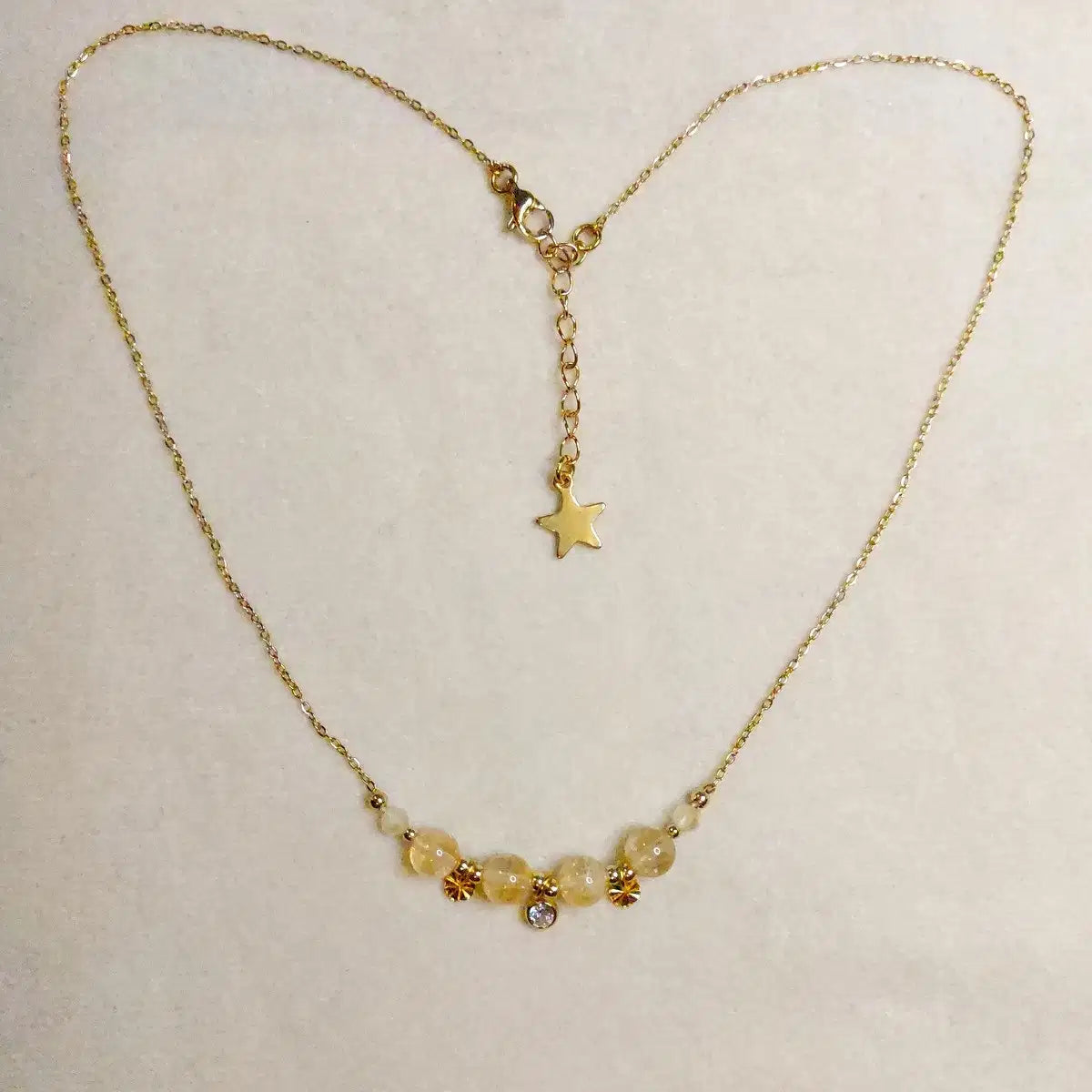 Collier LYNETTE Citrine