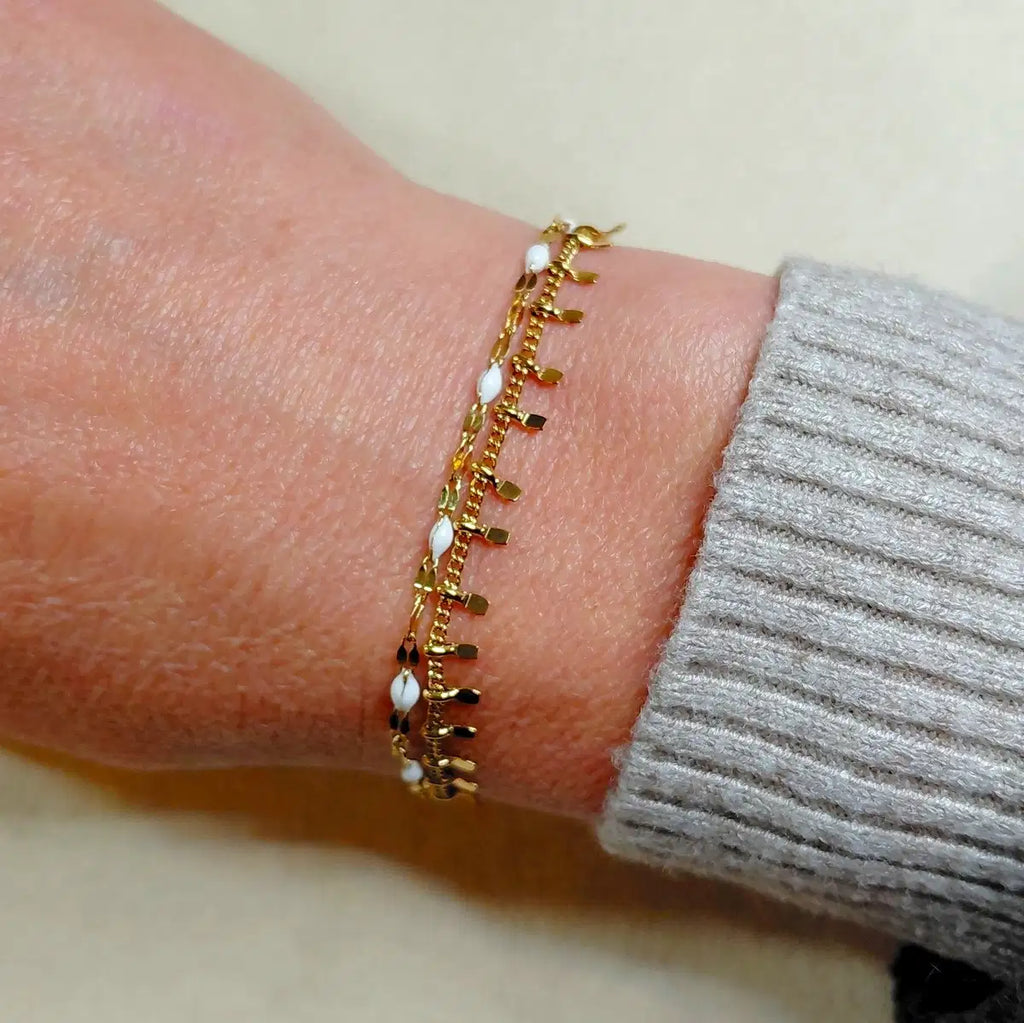 Bracelet DINAN Epoxy vert