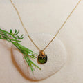 Collier HYLIA vert kaki