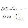 Cartes cadeaux ilan'elle Bijoux