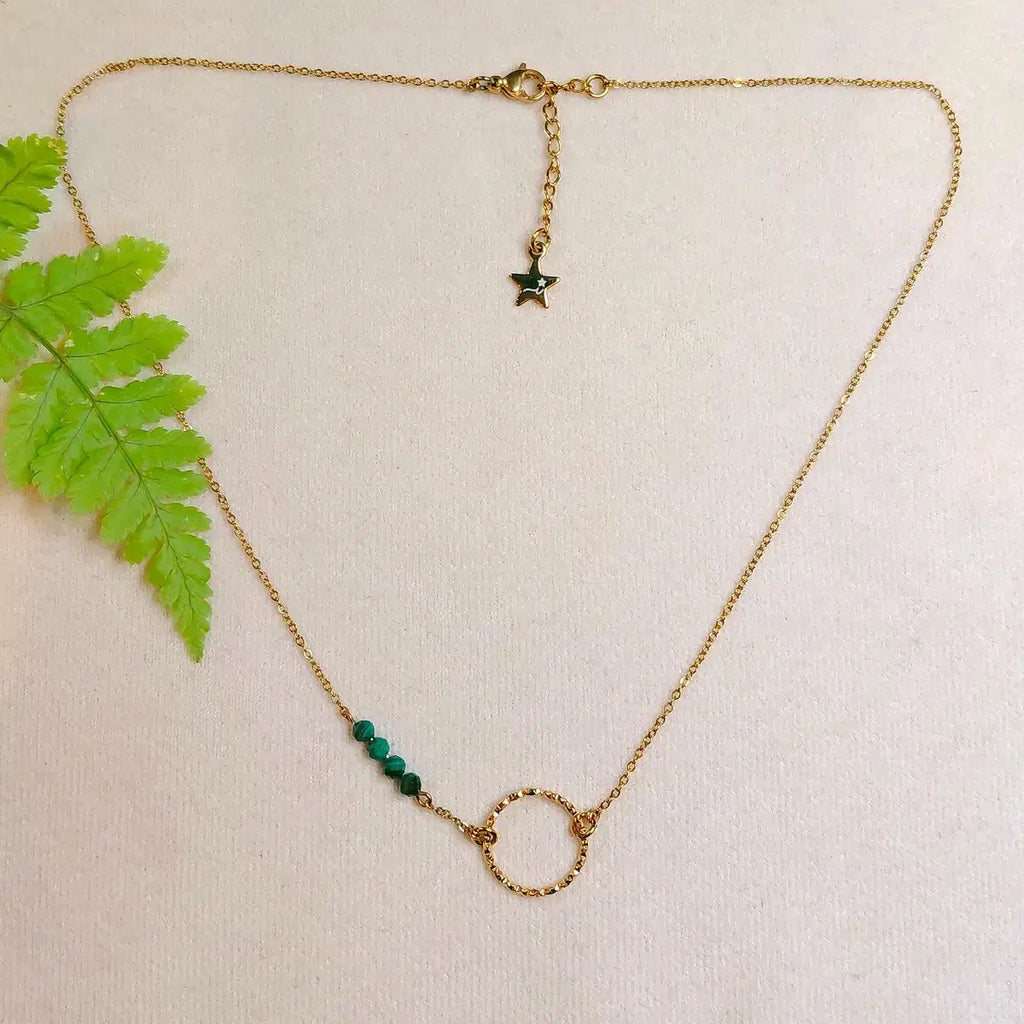 Collier CHERRY Malachite