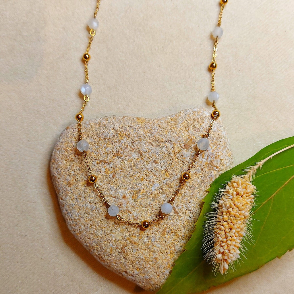 Collier PEROLINE Pierre de Lune