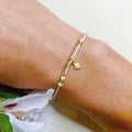 Bracelet SEQUOIA & JADE double ivoire