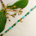 Bracelet TIKA vert menthe