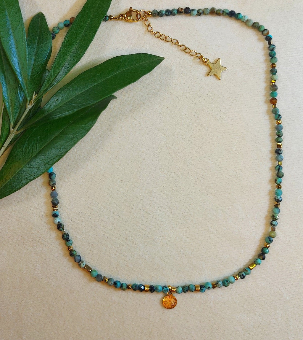 Collier PERRY Turquoise africaine