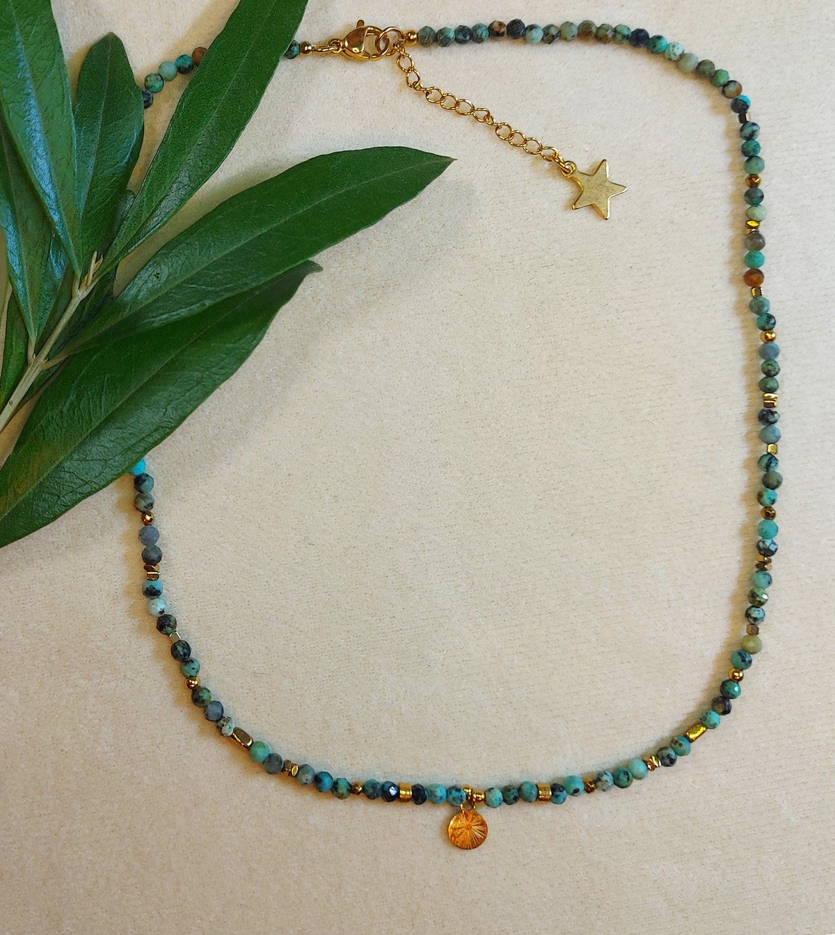 Collier PERRY Turquoise africaine